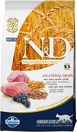 Farmina-N-D-Low-Grain-Cat-Lamb-Blueberry Farmina N&D Low Grain Cat Lamb & Blueberry
