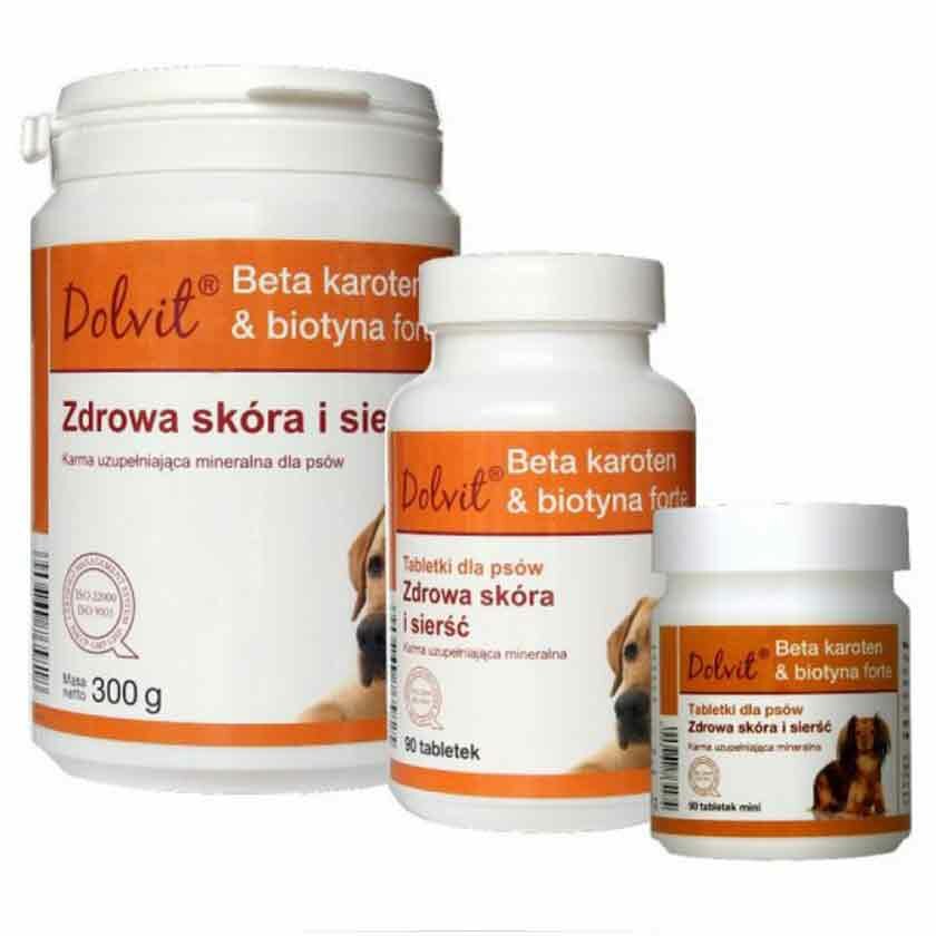 Biotin-s-karotinom Биотин с каротином для собак